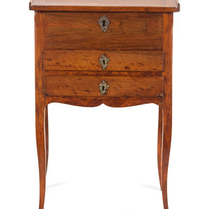 Appraisal: A Louis XV Provincial Style Work Table th Century Height