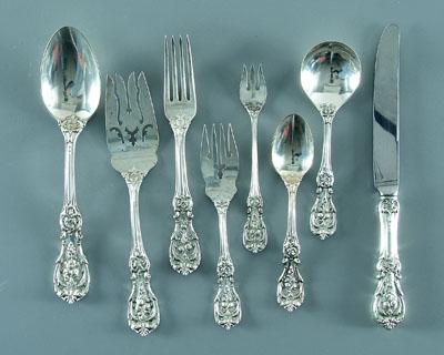 Appraisal: Francis I sterling flatware Reed Barton pieces no monograms wooden