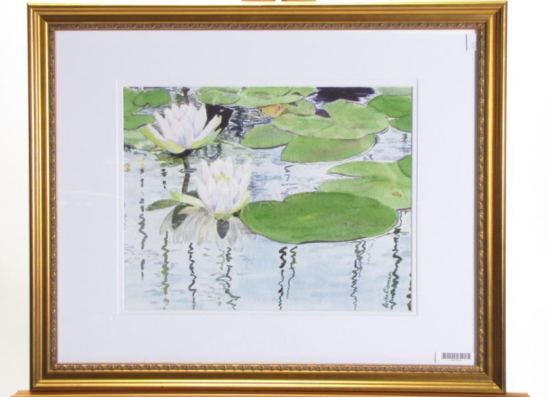 Appraisal: Anita Riemen IN Active x WC signed lower right Lily