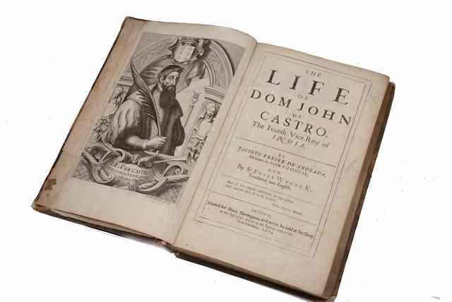 Appraisal: ANDRADA Jacinto Freire de The Life of Dom John Castro