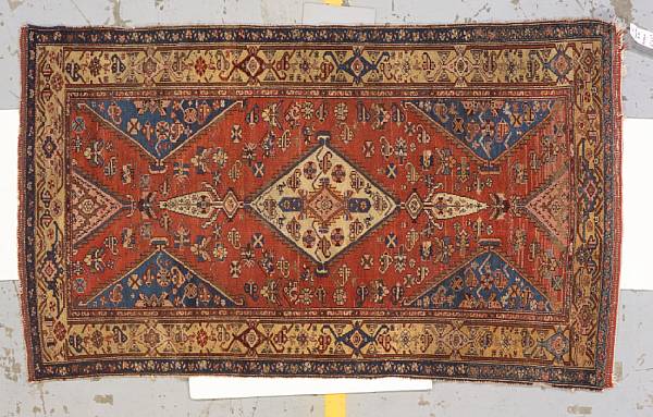 Appraisal: A Malayer rug size approximately ft in x ft in