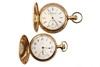 Appraisal: POCKET WATCHES - - Series E Howard gold filled hunter