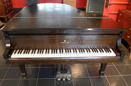 Appraisal: Steinway baby grand piano serial no together with a bench