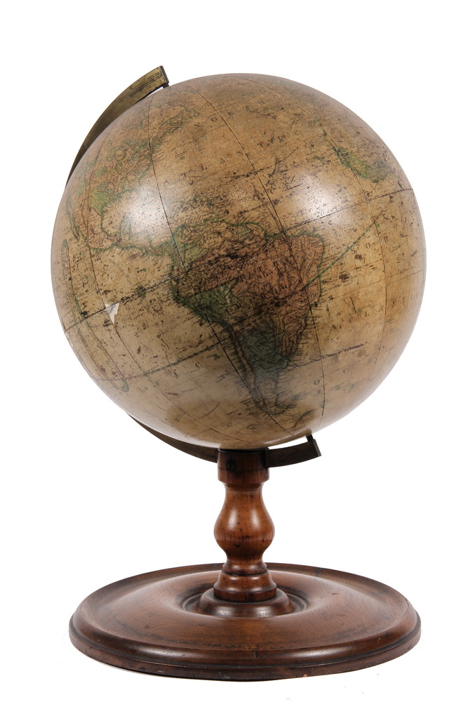 Appraisal: DESKTOP GLOBE - Terrestrial Desk Globe by Joslin circa on