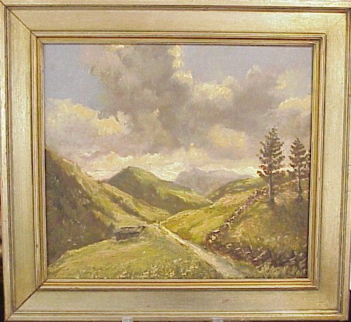 Appraisal: Bachman possibly Alfred Bachmann German - oil on panel impressionistic