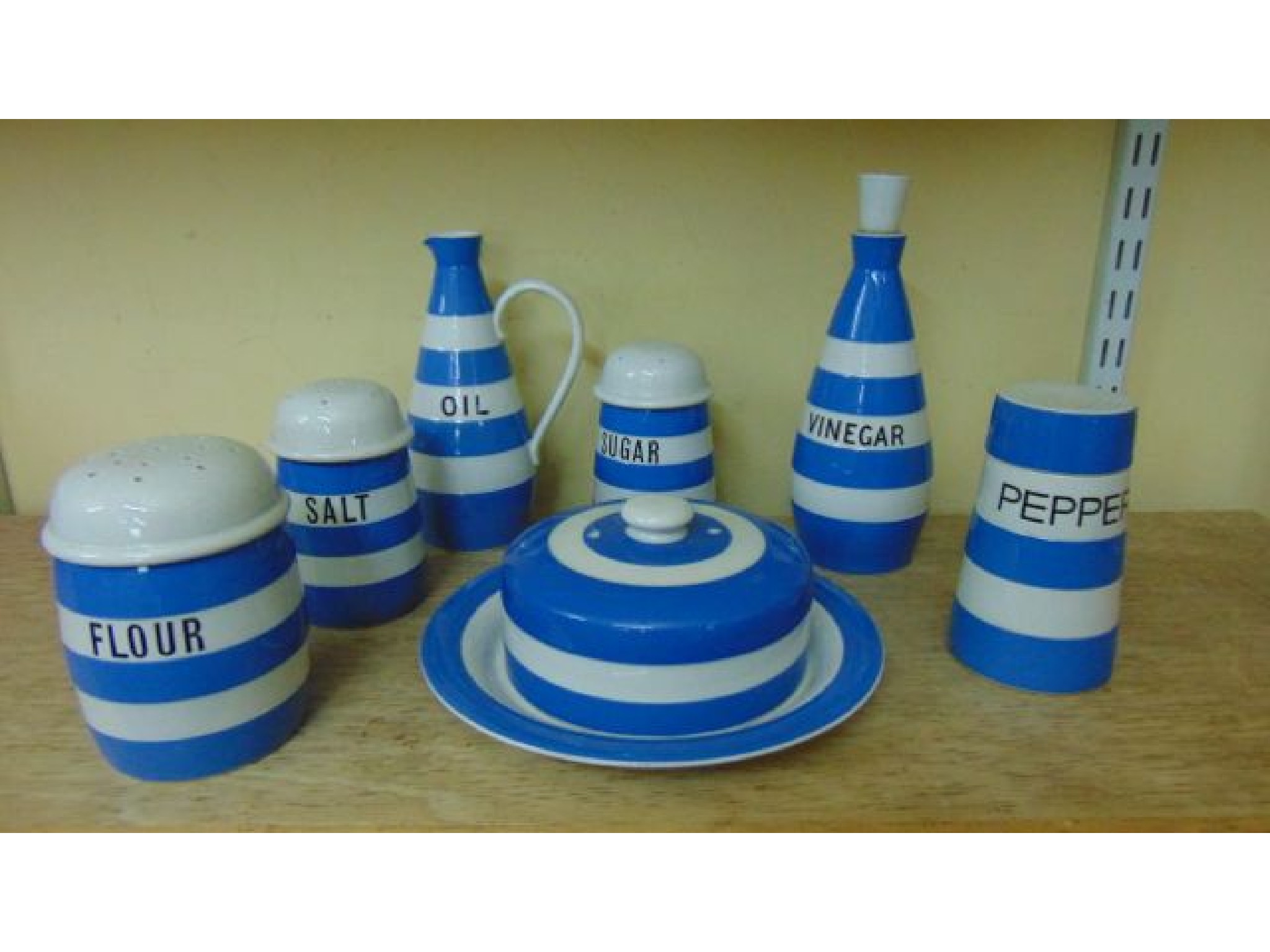 Appraisal: A collection of T G Green blue and white banded