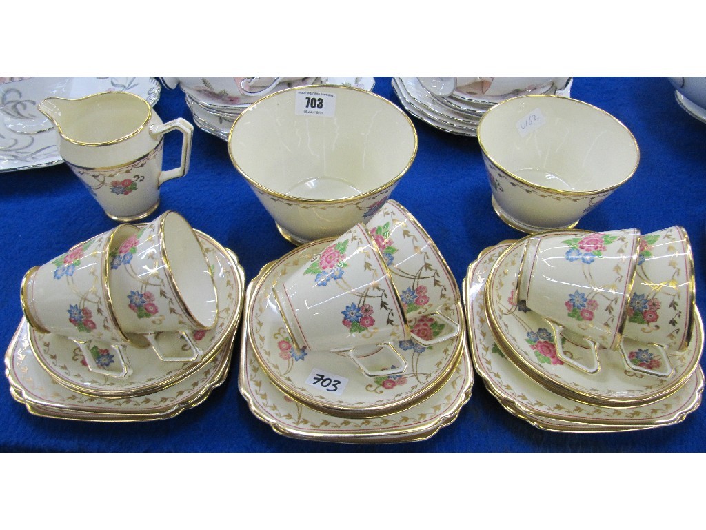 Appraisal: Grosvenor China teaset