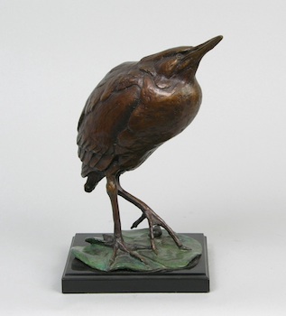 Appraisal: Laurence Isard American - Woodcock on a lily pad Cast