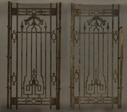 Appraisal: Pair of Window Gates