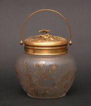 Appraisal: Verrerie de Sevres Biscuit Barrel th Century During the marquise