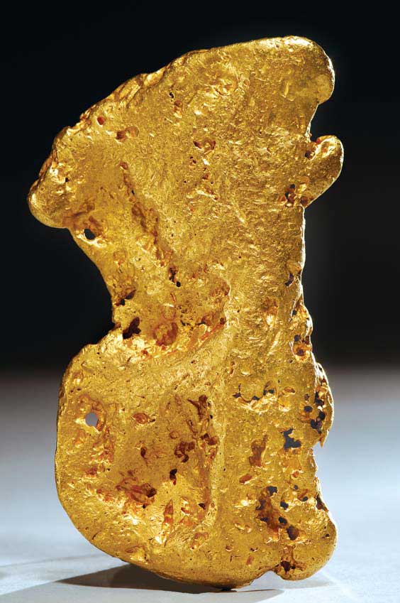 Appraisal: MASSIVE GOLD NUGGET Rheola Central Victoria Australia Natural gold nuggets