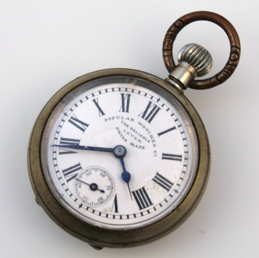 Appraisal: A late thC gentlemans pocket watch by The Popular Watches