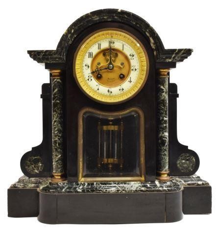 Appraisal: French Napoleon III drum head mantel clock late th c