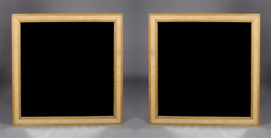 Appraisal: Two American Mirrors Dunbar Height x width inches