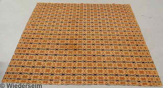 Appraisal: Pennsylvania German overshot coverlet th c x