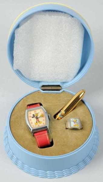 Appraisal: Walt Disney Mickey Mouse Character Wrist Watch Circa Made by