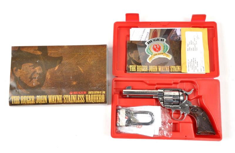 Appraisal: MIB Ruger John Wayne Commemorative Revolver Serial JWV- of The