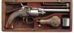 Appraisal: CASED MASS ARMS BELT REVOLVER Cal SN Usual configuration with