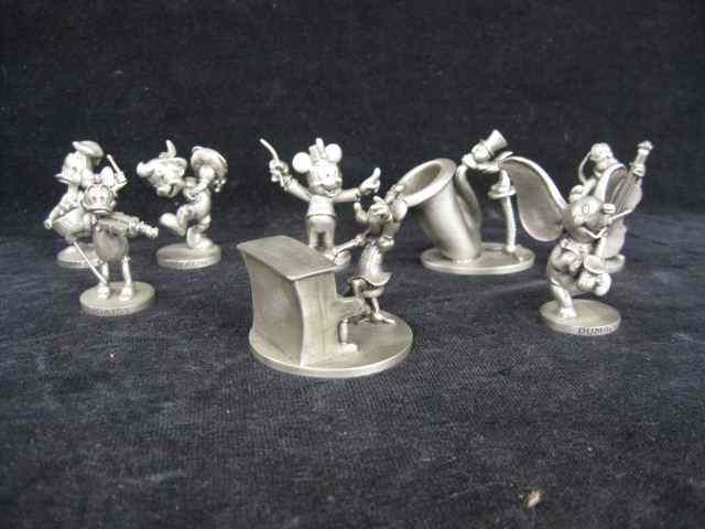 Appraisal: Walt Disney Pewter Figurines