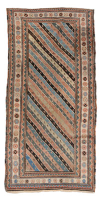 Appraisal: Gendje Rug Caucasian early th century central rectangular panel with