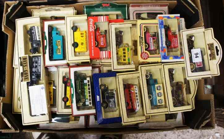 Appraisal: Collection of Boxed Dinky Advertising Cars