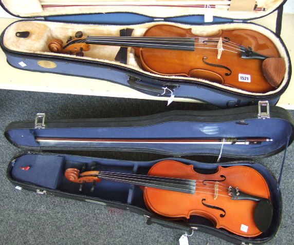 Appraisal: A Chinese violin by SKYLARK with case and a violin