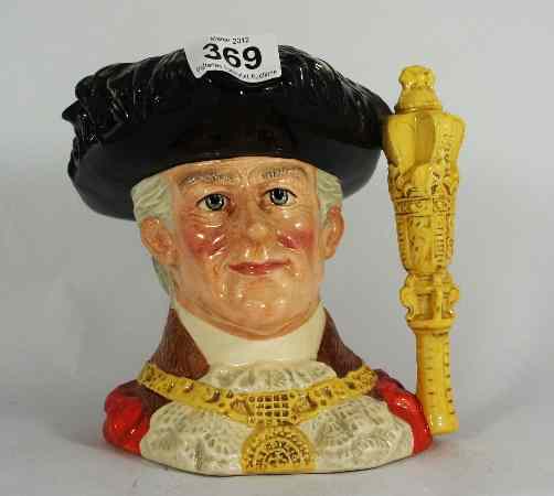 Appraisal: Royal Doulton Large Character Jug Lord Mayer of London D