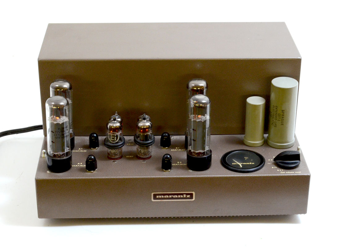 Appraisal: VINTAGE MARANTZ MODEL TUBE AMPLIFIER Estate fresh audiophile collection Serial