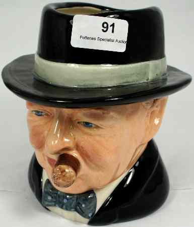 Appraisal: Bairstow Manor Character Jug Winston Churchill The Yalta Limited Edition