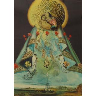 Appraisal: Salvador Dal Spanish - Color Lithograph The Virgin of Guadalupe