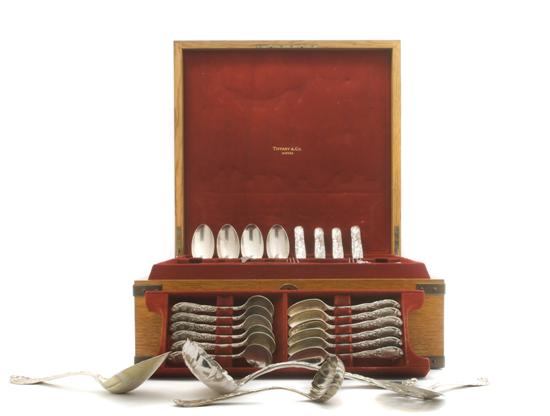 Appraisal: An American Sterling Silver Flatware Service Tiffany Co