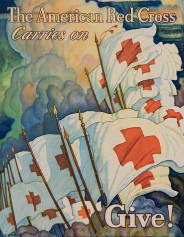 Appraisal: VARIOUS ARTISTS RED CROSS Group of posters Sizes vary Conditions