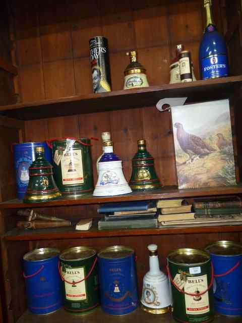 Appraisal: A LARGE QUANTITY OF BELLS WHISKEY and other commemorative bottles