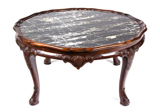 Appraisal: Sale Lot An English Mahogany Low Coffee Table th century