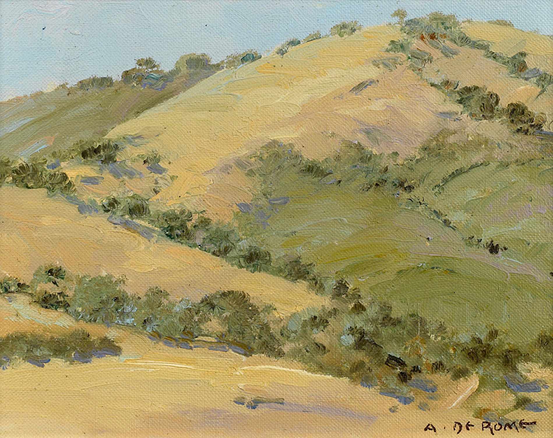 Appraisal: Albert Thomas DeRome American - Hasting Wildlife Reserve Carmel Valley