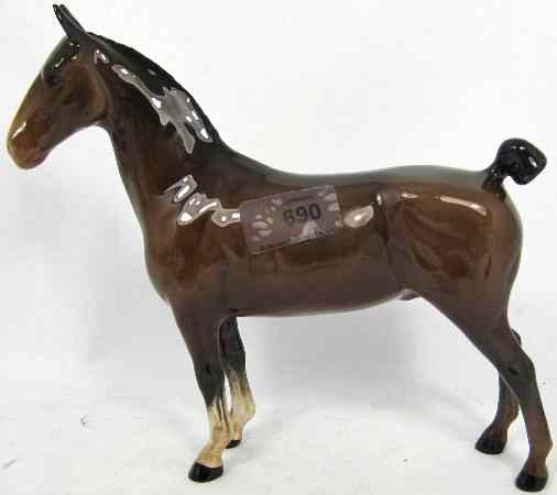 Appraisal: Beswick Hackney Brown tiny nip to ear