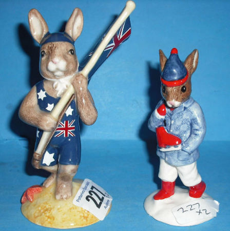 Appraisal: Royal Doulton Bunnykins Figure Federation DB Australian Exclusive With Certificate