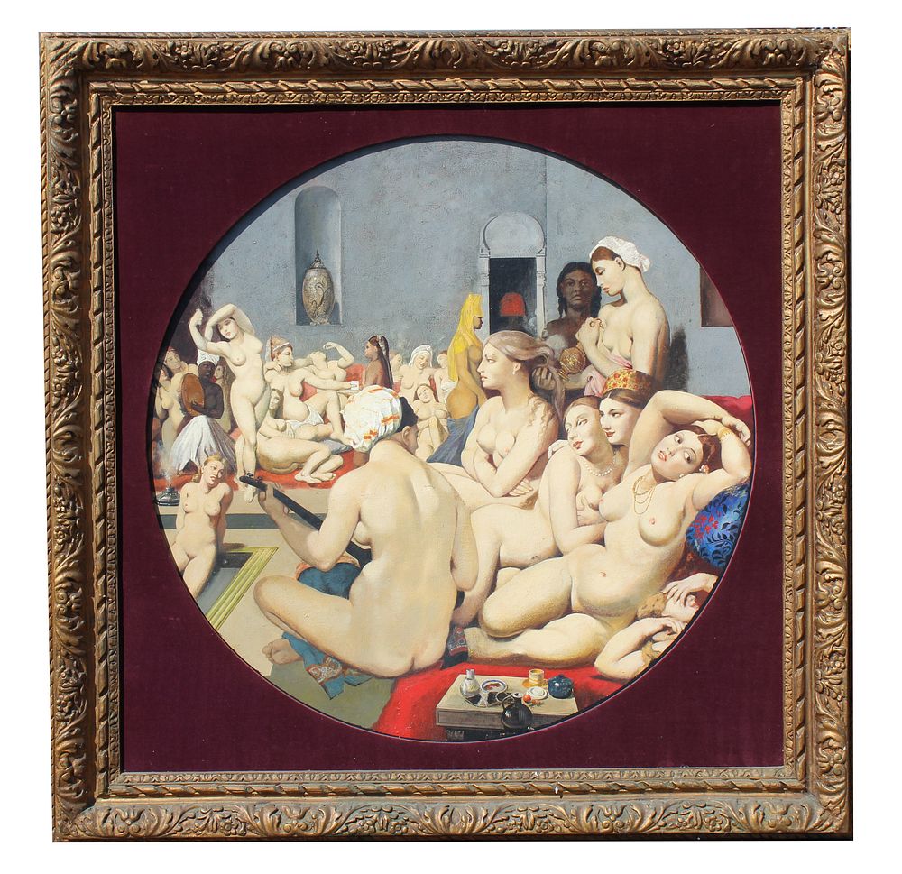 Appraisal: After Jean Ingres The Turkish Bath Monumental After Jean-Auguste-Dominique Ingres