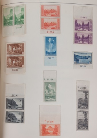 Appraisal: Collection of United States postage stamps - including definitives and