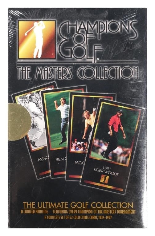 Appraisal: The ultimate golf collection Limited printing featuring every champion of