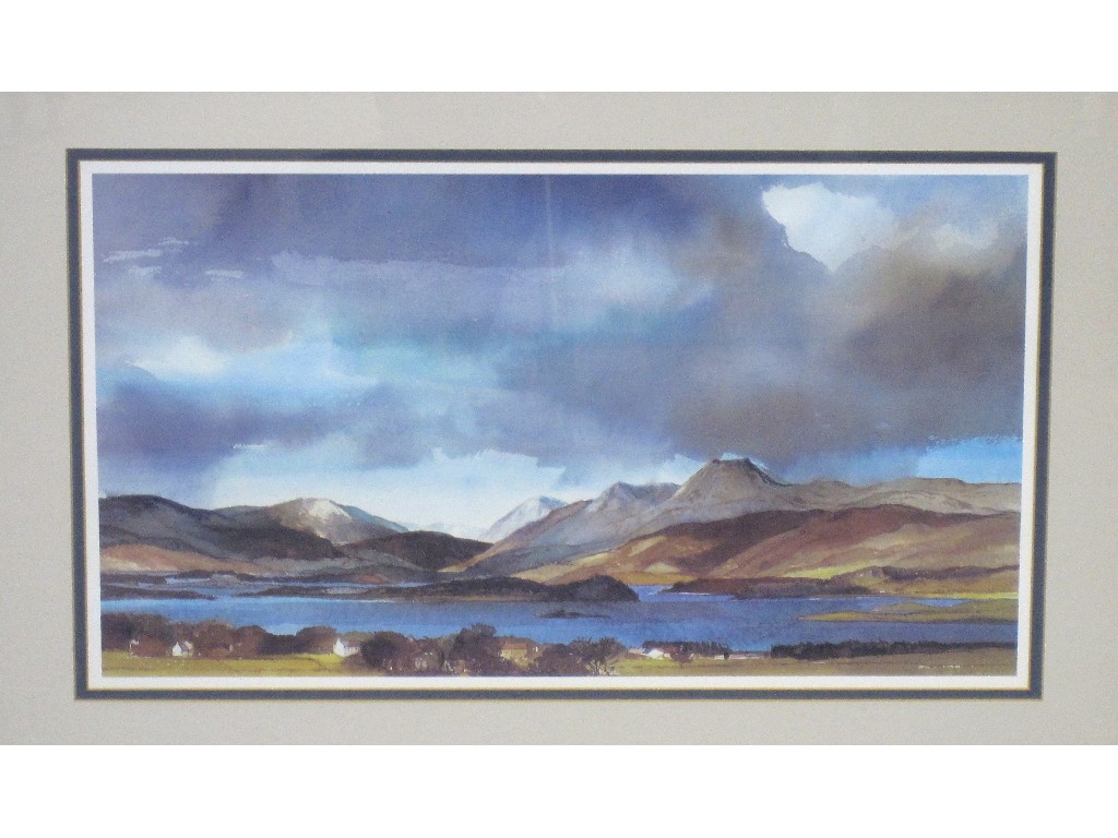 Appraisal: After TOM H SHANKS Reproduction print 'Loch Lomond'