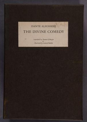 Appraisal: BASKIN DANTE ALIGHIERI THE DIVINE COMEDY New York Grossman TO