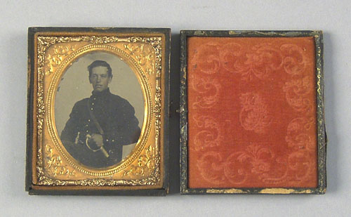 Appraisal: Civil War era tin type