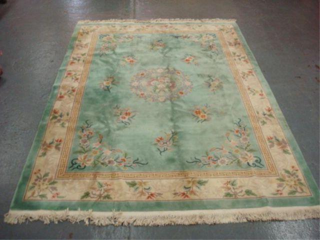 Appraisal: Chinese Handmade Carpet From a Purchase NY home Dimensions '