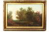 Appraisal: OOB - American Pastoral Scene mid th C unsigned depicting