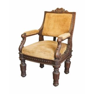 Appraisal: U S Congressional Walter Arm Chair ca U S Congressional