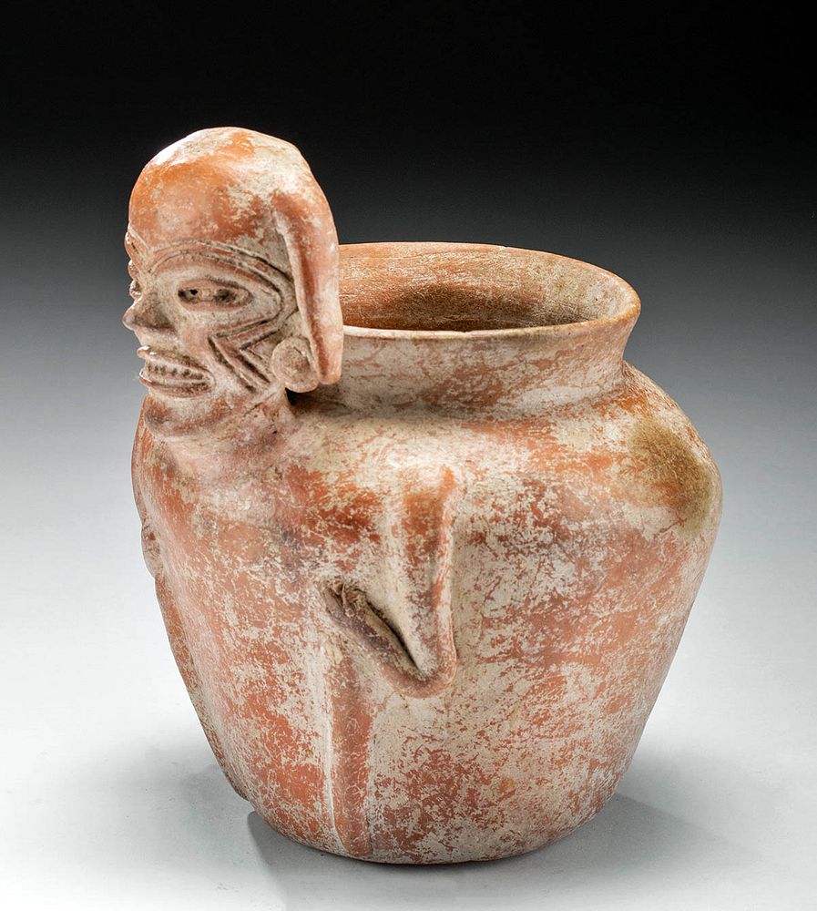 Appraisal: Teotihuacan Pottery Vessel - Anthropomorphic Pre-Columbian Valley of Mexico Teotihuacan