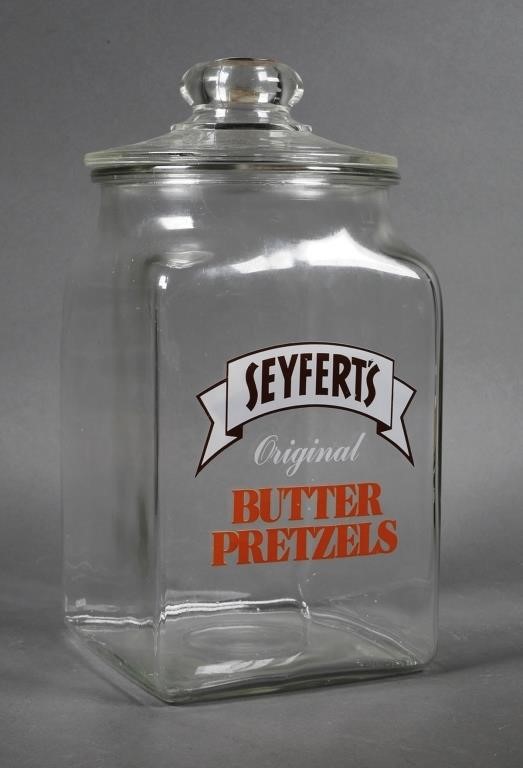 Appraisal: Vintage general store jar measuring about high Fine condition Original