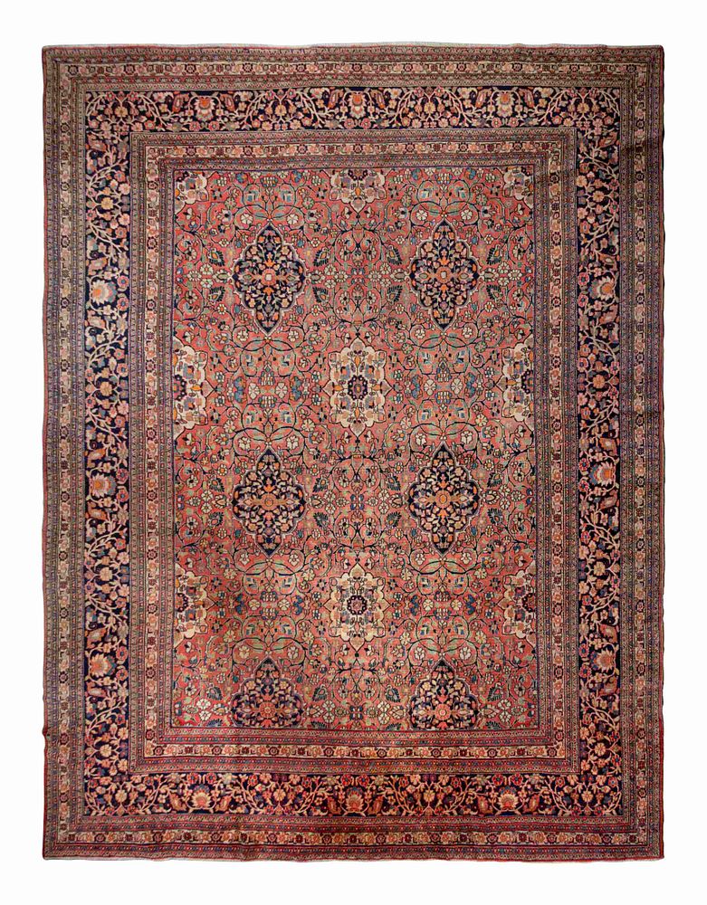 Appraisal: A Tabriz Wool Rug A Tabriz Wool Rug Early th