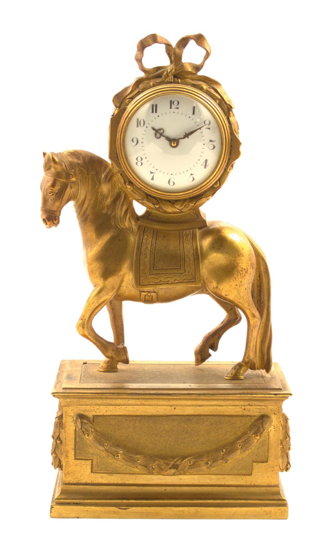 Appraisal: A th century ormolu mounted timepiece